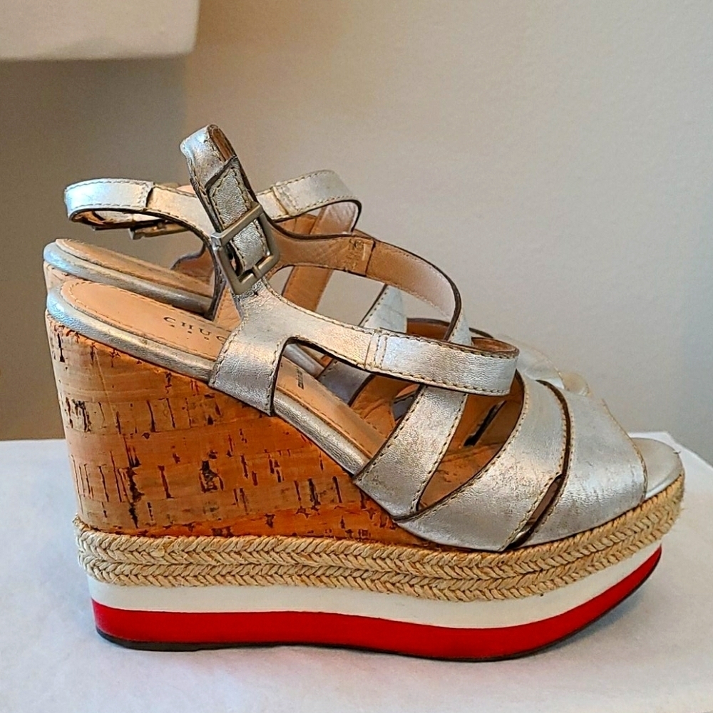Chuckies NY Cork Wedge Sandal